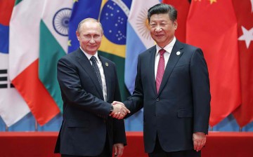 President Vladimir Putin and President Xi Jingping during the 2016 G20 Summit.