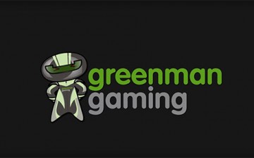 Green Man Gaming introduces their racer version of the Green Man mascot.
