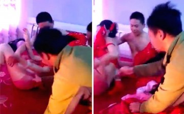 Chinese Bride Stripped