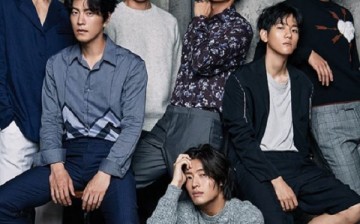 'Scarlet Heart: Ryeo's' Lee Joon-Gi, Kang Ha Neul, Hong Jong-Hyun, Yoon Sun-Woo, Byun Baekhyun, Nam Joo-hyuk and Ji-Soo pose for Cosmopolitan Korea August 2016 issue.
