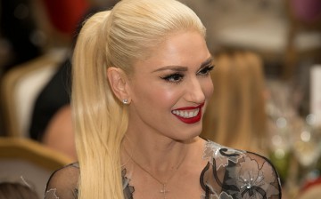 Gwen Stefani attends a state dinner for Italian Prime Minister Matteo Renzi, hosted by President Barack Obama on the South Lawn of the White House October 18, 2016 in Washington DC.