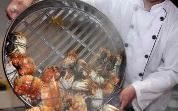 Hairy crabs in China are banned after detection of cancer-causing substances.