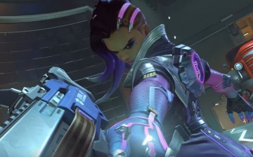 Sombra is a game character in Blizzard's multiplayer first-person shooter game 'Overwatch.'