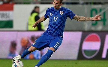 Croatia striker Mario Mandzukic.