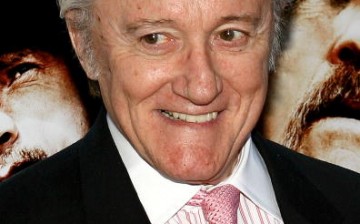 Robert Vaughn arrives for the premiere screening of AMC's 'Broken Trail' at the Lowe's Lincoln Center on June 13, 2006 in New York City.