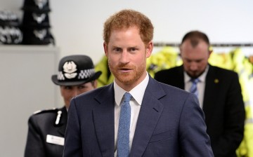 Prince Harry as he opens Nottingham's new Central Police Station on October 26, 2016 in Nottingham, England. 