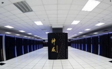 China's Sunway TaihuLight, the world's fastest supercomputer.        