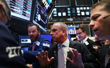 Traders in New York Stock Exchange after Donald Trump Election Presidency