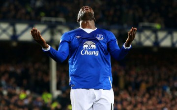 Everton striker Romelu Lukaku.