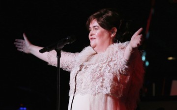 Susan Boyle performs at the Balboa Theater on Oct. 8, 2014 in San Diego, California. 