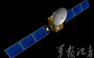 A Tianlian TDRS satellite (illustration).          