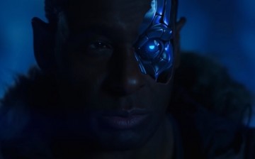 Cyborg Superman (David Harewood) after gaining access to the Fortress of Solitude in the show 'Supergirl'