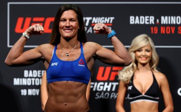 Cortney Casey believes she was kicked in the head illegally by No.1 Claudia Gadelha, says 