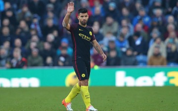 Manchester City striker Sergio Agüero.