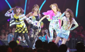 2NE1 performs onstage during the MTV Video Music Awards Japan 2012 at Makuhari Messe on June 23, 2012 in Chiba, Japan. 