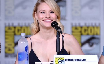 Emilie de Ravin attends the 'Once Upon A Time' panel during Comic-Con International 2016 at San Diego Convention Center on July 23, 2016 in San Diego, California.