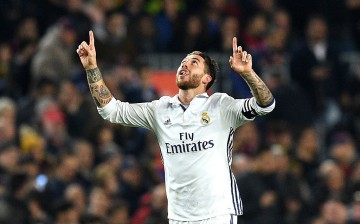 Real Madrid defender Sergio Ramos.