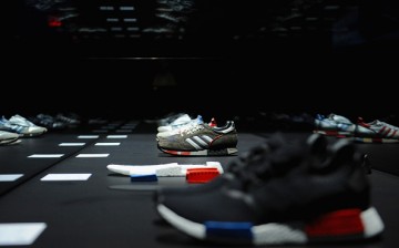 A general view of atmosphere at the Adidas Originals NMD global unveiling at the 69th Regiment Armory on December 9, 2015 in New York City. 