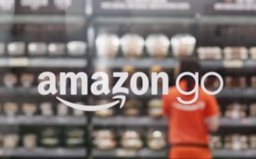 A screen shot of the logo of the newly launched Amazon Go