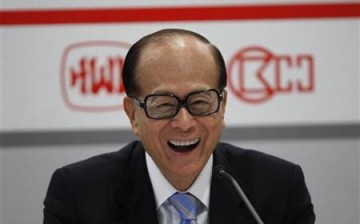 Li Ka-shing is one of the richest entrepreneurs in China.