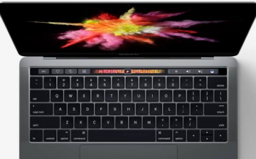 A promo photo for the MacBook Pro 2016.