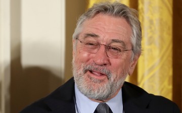 Robert De Niro smiled before being awarded the Presidential Medal of Freedom by U.S. President Barack Obama during a ceremony in the East Room of the White House on Nov. 22 in Washington, DC.