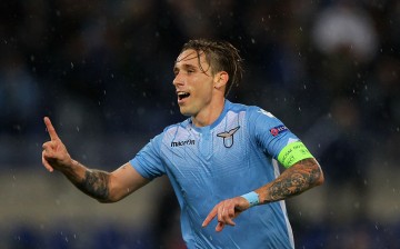 Lazio team captain Lucas Biglia.