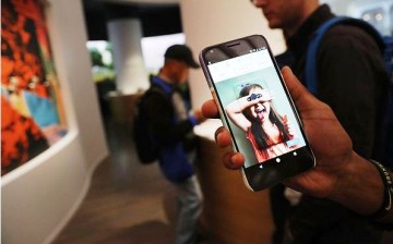 A new Google Pixel XL phone is displayed at the Google pop-up shop in the SoHo neighborhood on October 20, 2016 in New York City.