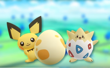  Miniaturized versions of Pikachu and Togetic out of the seven reported hatchlings have been spotted online.