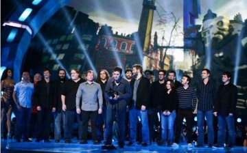 The crew of 'The Walking Dead' accept the Best Game Award onstage during Spike TV's 10th annual Video Game Awards at Sony Studios on December 7, 2012 in Culver City, California. 