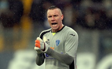 Empoli goalkeeper Lukasz Skorupski.