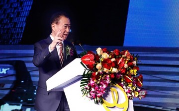 Wanda Group Chairman Wang JianlinWang Jianlin, chairman of Wanda Group, speaks during the signing ceremony in Beijing as Wanda Cultural Industry Group buys Legendary Entertainment in January.