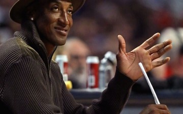 Scottie Pippen was one of the many who congratulated Jake Conrad and Mike Holtzman, the first gay couple to get engage in an NBA game.