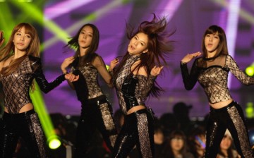 Rainbow perform on stage during the MBC Music Festival at Olympic Hall on January 31, 2012 in Seoul, South Korea. 