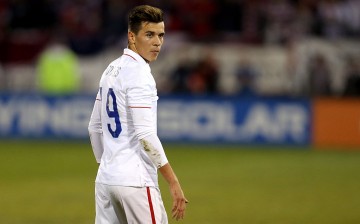 Ingolstadt midfielder Alfredo Morales playing for Team USA.