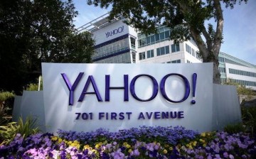  A sign is posted in front of the Yahoo! headquarters on May 23, 2014 in Sunnyvale, California.