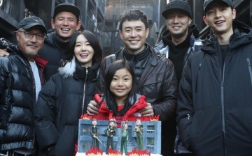 'Battleship Island' stars Hwang Jung Min, Song Joong-Ki and So Ji-Sub.