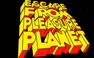 'Escape from Pleasure Planet,' sequel to 'My Ex-Boyfriend the Tyrant,' is a gay-themed science-fiction adventure game.