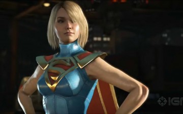 Supergirl is one of the heroes in the fighting game 'Injustice 2.' 