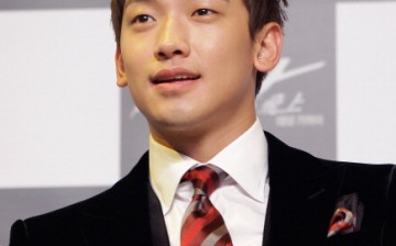 Actor Rain attends a press conference for 'Soar Into The Sun' during the 16th Busan International Film Festival (BIFF) at Shinsegae Department Store on October 7, 2011 in Busan, South Korea. The biggest film festival in Asia showcases 307 films from 70 co