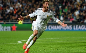 Real Madrid defender Sergio Ramos.