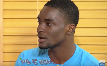 Sam Okyere in an episode of the variety show, 