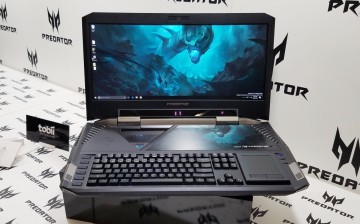 The Acer Predator 21 X is the world’s first notebook with a curved screen.