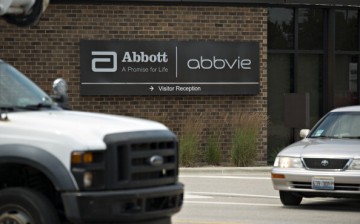 Abbott office premises as cars parked at the front-end