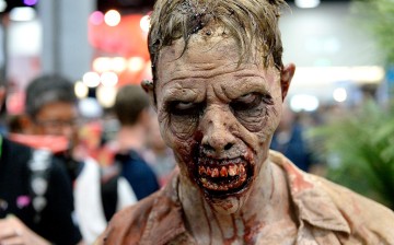 'The Walking Dead' zombies attend Comic-Con International 2016 preview night on July 20, 2016 in San Diego, California. 