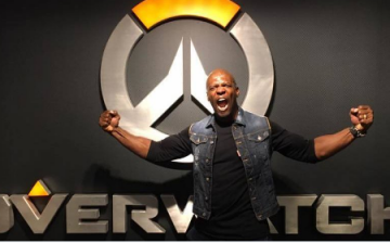 Terry Crews recently visited Blizzard Entertainment.