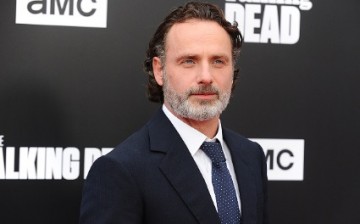 Actor Andrew Lincoln attends the live, 90-minute special edition of 'Talking Dead' at Hollywood Forever on October 23, 2016 in Hollywood, California.