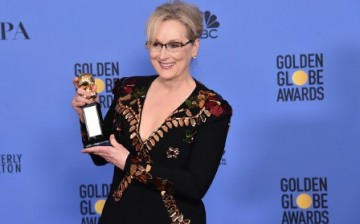 Meryl Streep poses in the press room during the 74th Annual Golden Globe Awards at The Beverly Hilton Hotel on January 8, 2017 in Beverly Hills, California.