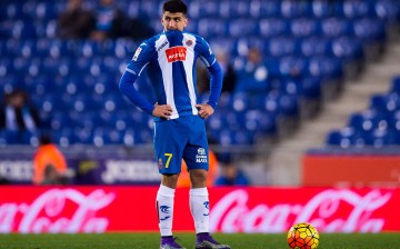 Espanyol striker Gerard Moreno.