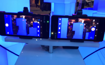 The camera capabilities of the rumoured Nokia 8 smartphone being showcased at CES 2017.